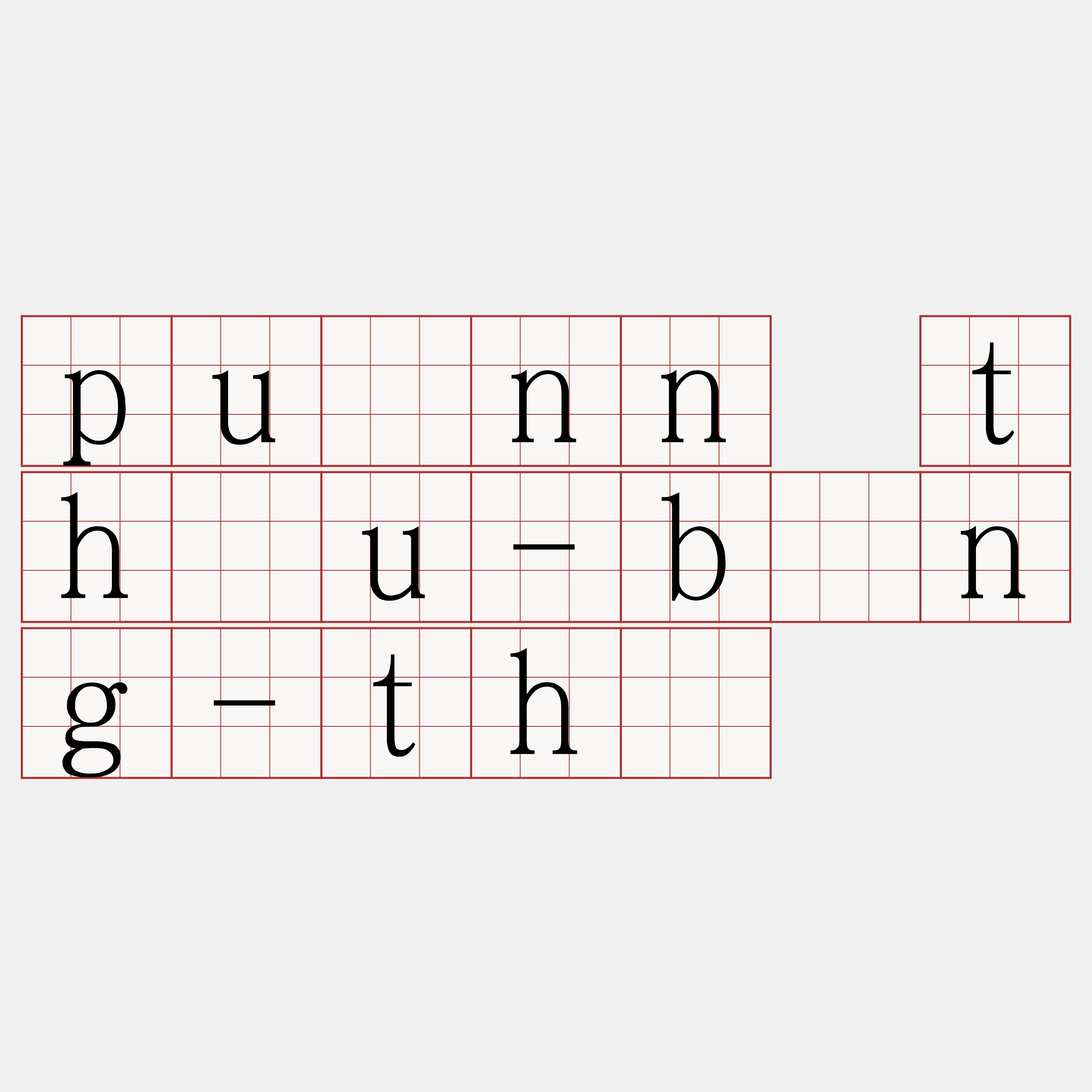 puànn thàu-bîng-thé